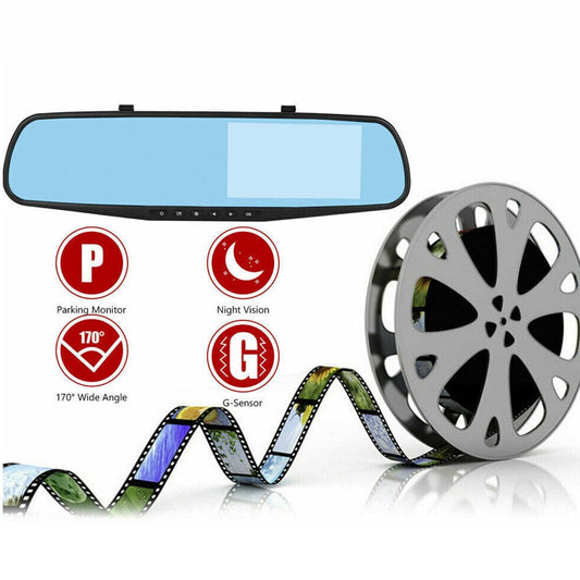 ⏳Time-limited Special⏰Touchscreen Dash Cam with Rearview Camera【Free shipping】