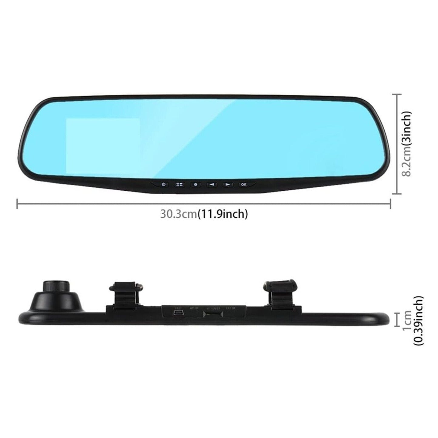 ⏳Time-limited Special⏰Touchscreen Dash Cam with Rearview Camera【Free shipping】